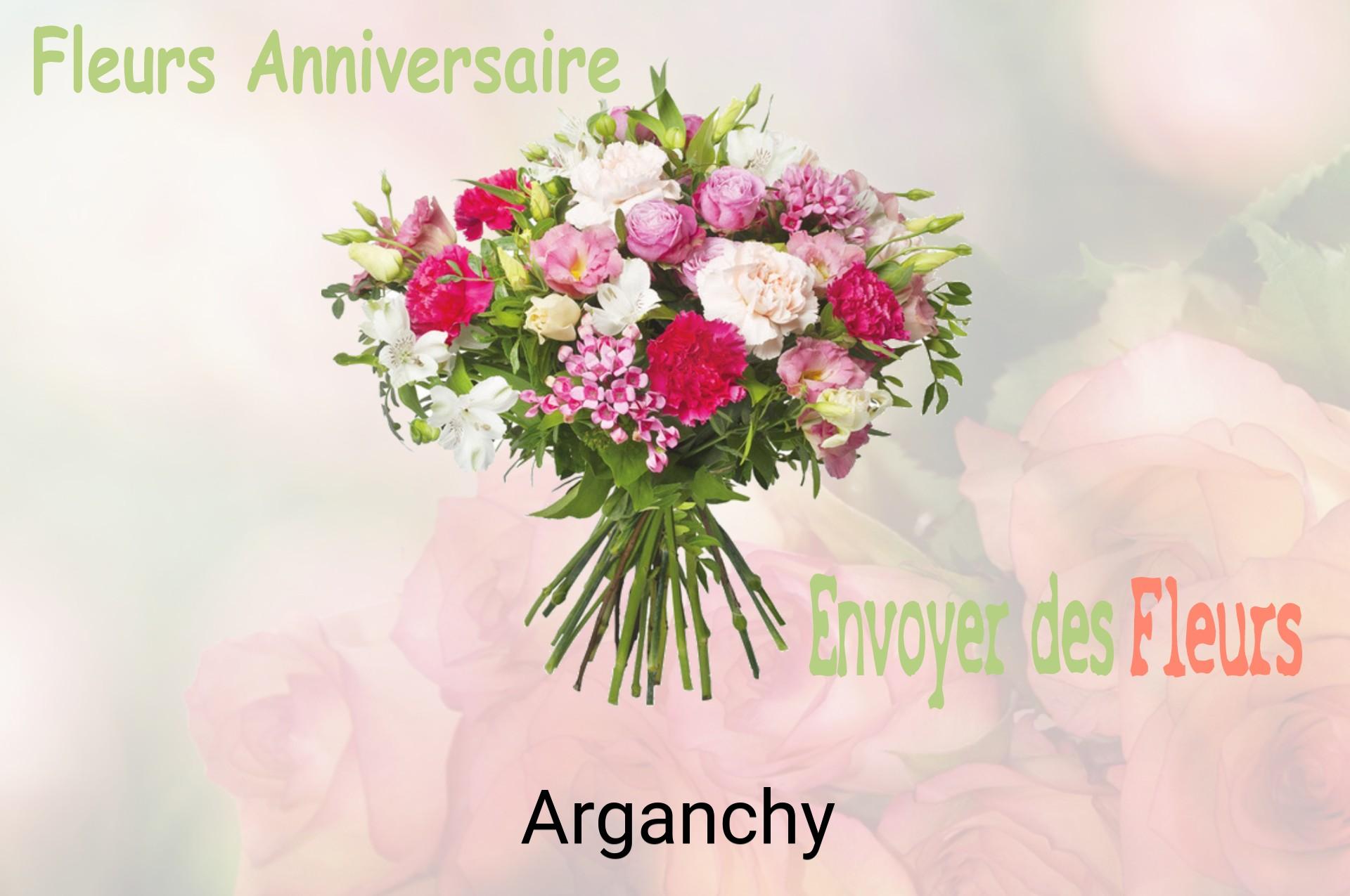 Bouquet de fleurs d’anniversaire livré à Arganchy